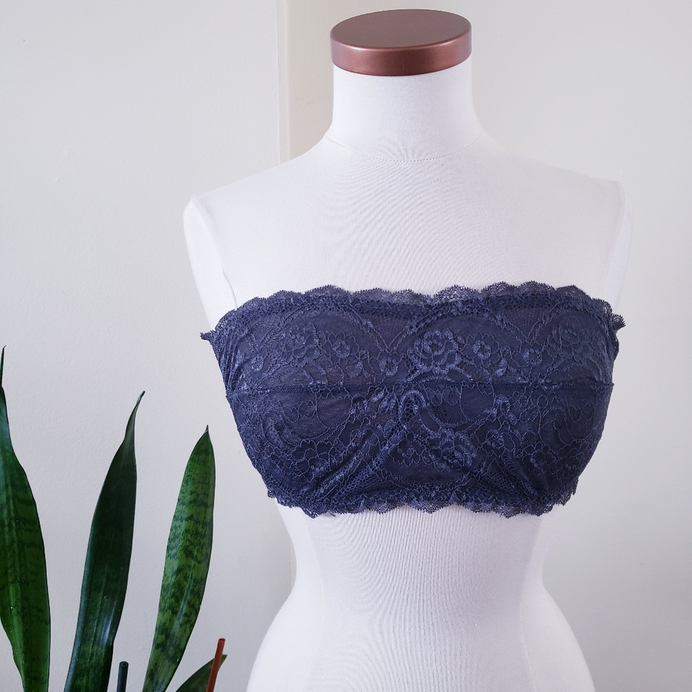 2/$25 Rose & Vine Lace Bandeau Bra - NWT L/XL